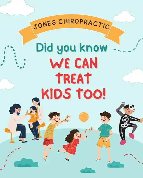 We can treat kids too, flyer.
